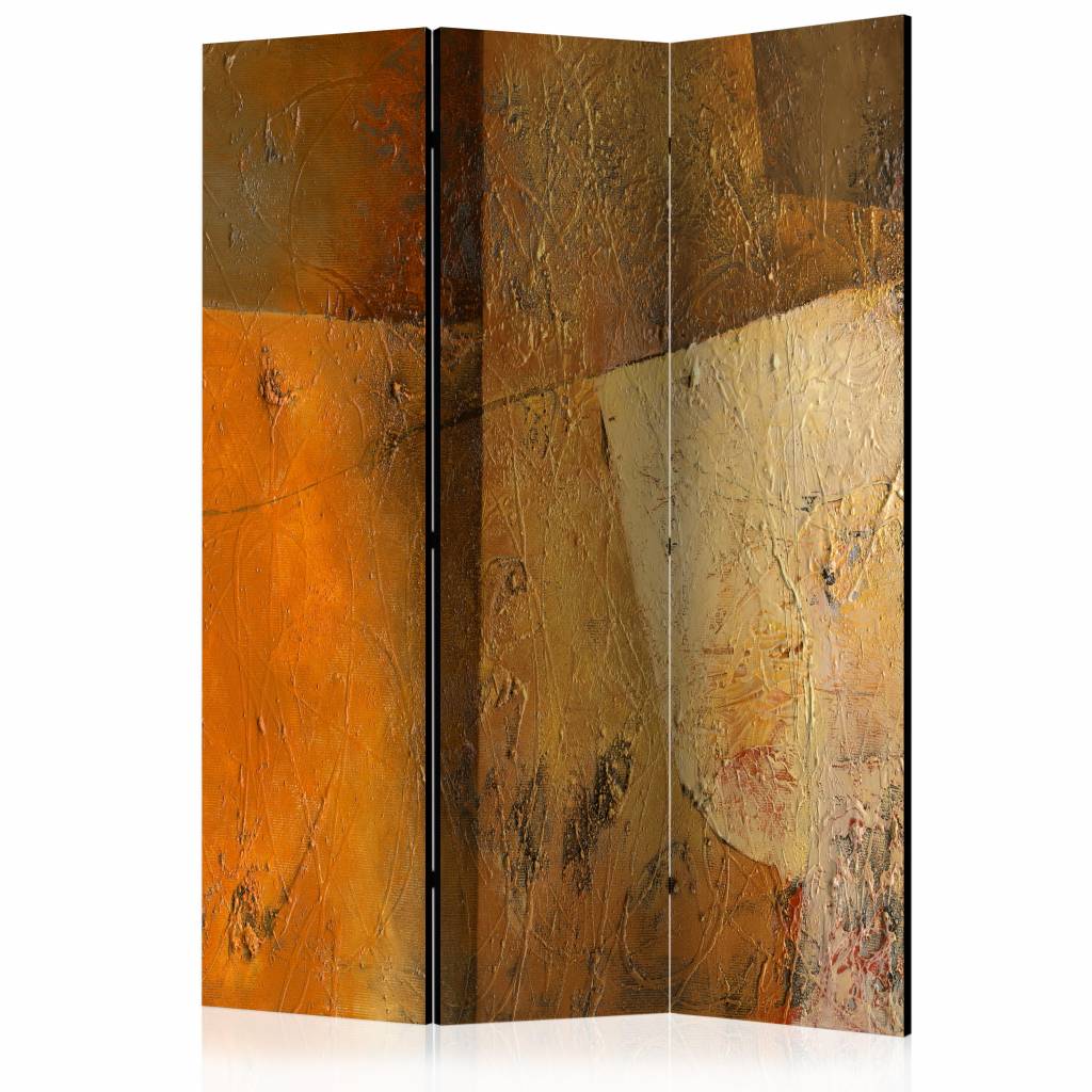Vouwscherm / Kamerscherm - Modern Artistiek 135x172cm, gemonteerd geleverd dubbelzijdig geprint afbeelding