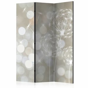 Vouwscherm / Kamerscherm - Ballade voor de paardenbloem 135x172 cm , gemonteerd geleverd  dubbelzijdig geprint