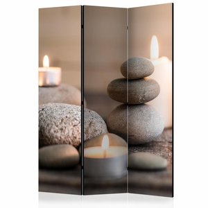 Vouwscherm / Kamerscherm - Rust 135x172cm, gemonteerd geleverd, dubbelzijdig geprint