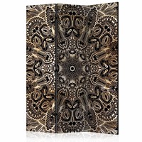Vouwscherm - Exotische Mandala 135x172 cm Vouwscherm - Exotische Mandala 135x172 cm