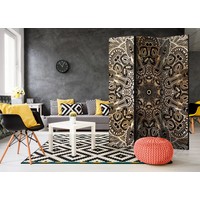 Vouwscherm - Exotische Mandala 135x172 cm Vouwscherm - Exotische Mandala 135x172 cm