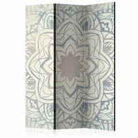 Vouwscherm / Kamerscherm - Winter Mandala 135x172 cm , gemonteerd geleverd dubbelzijdig geprint Vouwscherm / Kamerscherm - Winter Mandala 135x172 cm , gemonteerd geleverd dubbelzijdig geprint