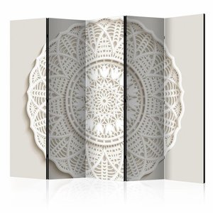 Vouwscherm / Kamerscherm - Mandala 3D , 225x172cm , gemonteerd geleverd, dubbelzijdig geprint
