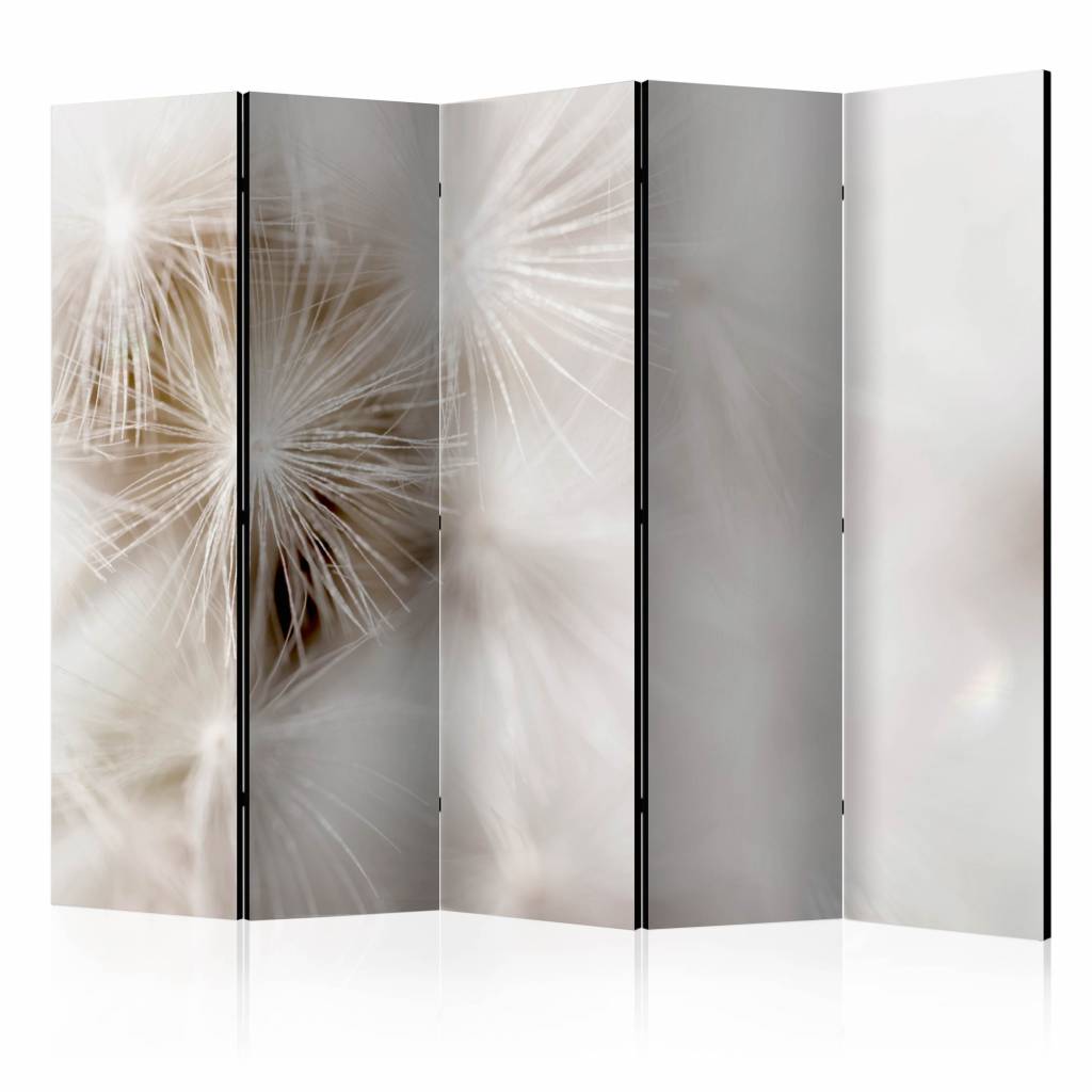 Vouwscherm / Kamerscherm - Subtiliteit 225x172cm , gemonteerd geleverd, dubbelzijdig geprint afbeelding