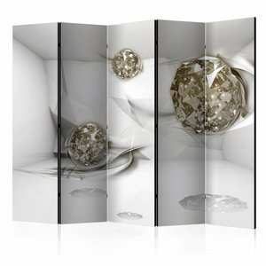 Vouwscherm / Kamerscherm - Abstracte diamanten 225x172cm  , gemonteerd geleverd, dubbelzijdig geprint Vouwscherm / Kamerscherm - Abstracte diamanten 225x172cm  , gemonteerd geleverd, dubbelzijdig geprint