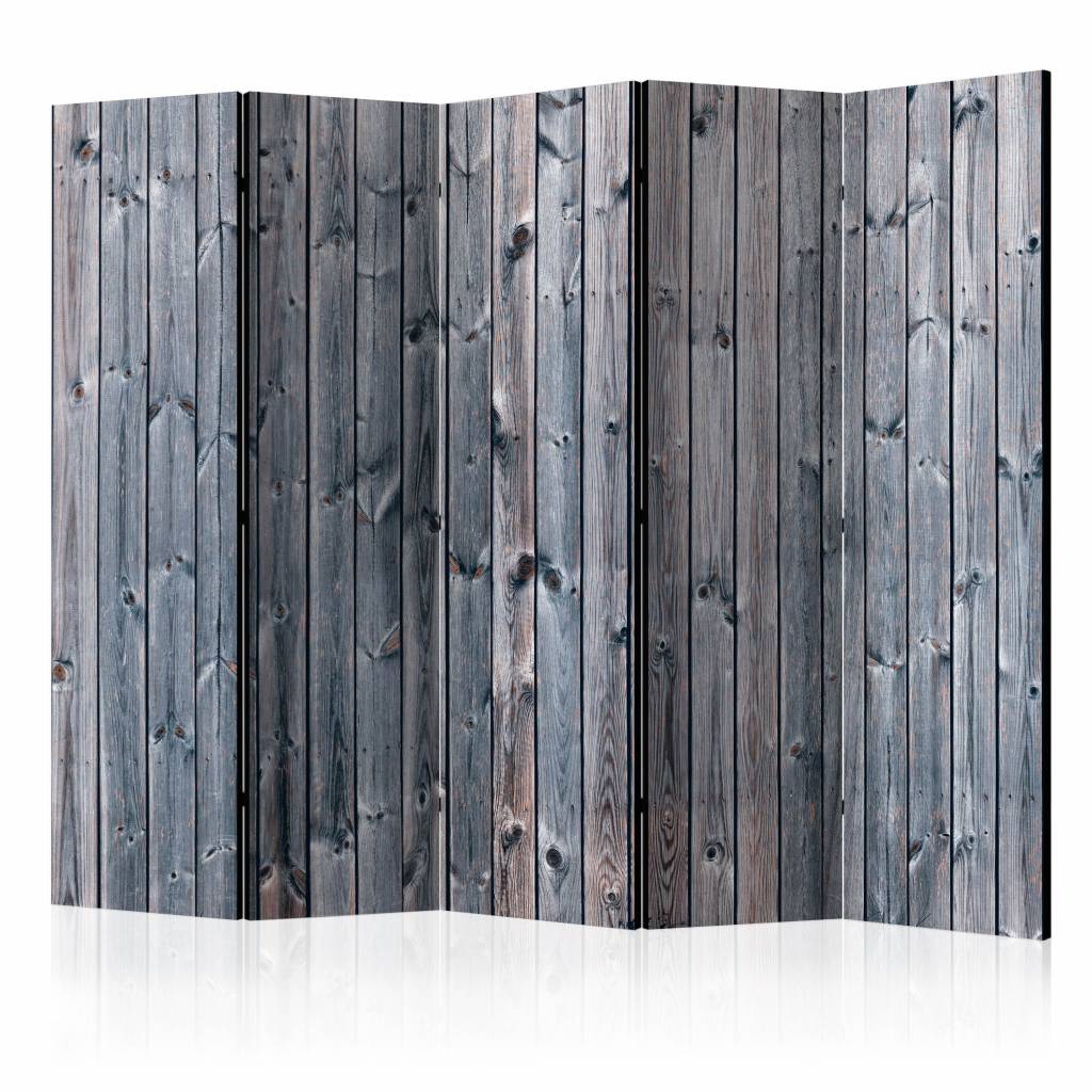 Vouwscherm / Kamerscherm - Rustieke elegantie 225x172cm , gemonteerd geleverd, dubbelzijdig geprint afbeelding