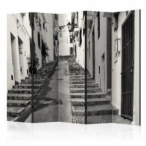Vouwscherm / Kamerscherm - Oude binnenstad van Altea 225x172cm  , gemonteerd geleverd, dubbelzijdig geprint Vouwscherm / Kamerscherm - Oude binnenstad van Altea 225x172cm  , gemonteerd geleverd, dubbelzijdig geprint
