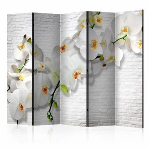 Vouwscherm / Kamerscherm - Urban Orchidee 225x172cm  , gemonteerd geleverd, dubbelzijdig geprint Vouwscherm / Kamerscherm - Urban Orchidee 225x172cm  , gemonteerd geleverd, dubbelzijdig geprint