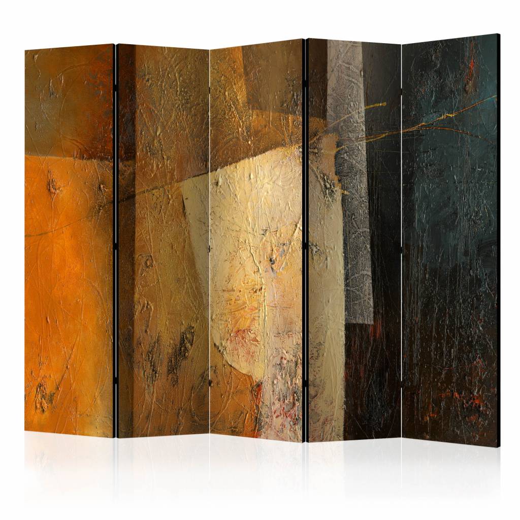 Vouwscherm / Kamerscherm - Moderne kunst 225x172cm , gemonteerd geleverd, dubbelzijdig geprint afbeelding