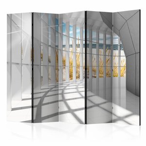 Vouwscherm / Kamerscherm - Zeezicht 225x172cm  , gemonteerd geleverd, dubbelzijdig geprint Vouwscherm / Kamerscherm - Zeezicht 225x172cm  , gemonteerd geleverd, dubbelzijdig geprint