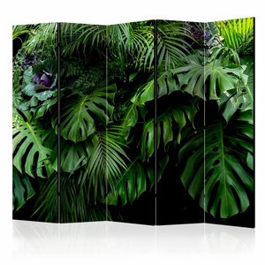 Vouwscherm / Kamerscherm - Regenwoud 225x172cm, gemonteerd geleverd, dubbelzijdig geprint