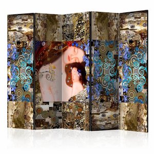 Vouwscherm / Kamerscherm - Knuffel van moeder 225x172cm, gemonteerd geleverd, dubbelzijdig geprint