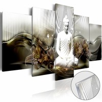 Afbeelding op acrylglas - Observation of the Soul , Boeddha, Bruin, 2 Maten, 5luik Afbeelding op acrylglas - Observation of the Soul , Boeddha, Bruin, 2 Maten, 5luik
