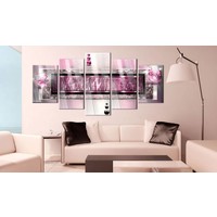 Afbeelding op acrylglas - Droom in het roze, 5luik Afbeelding op acrylglas - Droom in het roze, 5luik