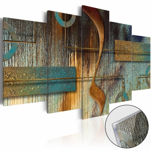 Afbeelding op acrylglas - Exotische opmerking, Multi-gekleurd,  5luik Afbeelding op acrylglas - Exotische opmerking, Multi-gekleurd,  5luik