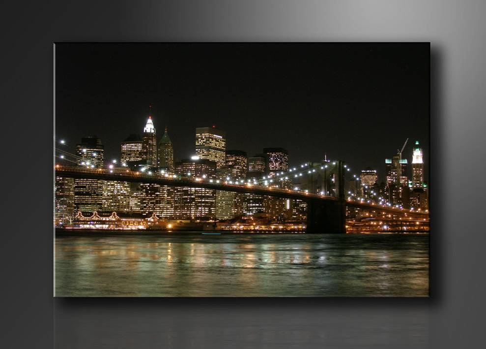 Schilderij - New York, 80X60cm, 1luik afbeelding
