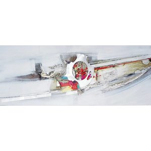 Schilderij - Handgeschilderd - Abstract 4, 150x60cm