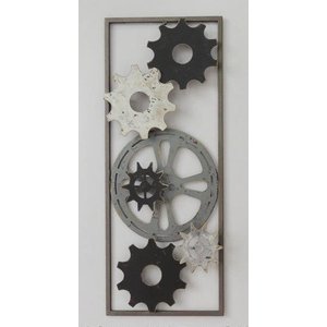 Frame 3D Art - Tandwielen 25X60cm