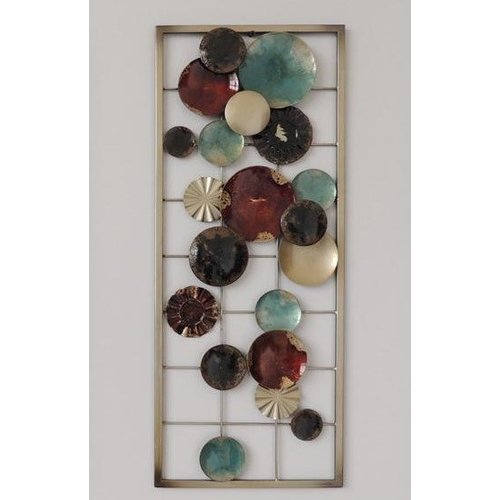 Frame 3D art - Abstracte planeten 2 , 25X60cm