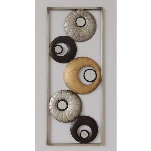 Frame 3D art - Abstract Oog 25X60cm