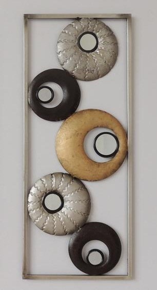 Frame 3D art - Abstract Oog 25X60cm afbeelding