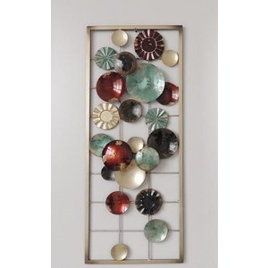 Frame 3D art - Abstract Planeten 3, 25X60cm