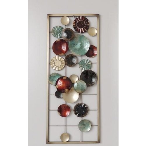 Frame 3D art - Abstract Planeten 3, 25X60cm