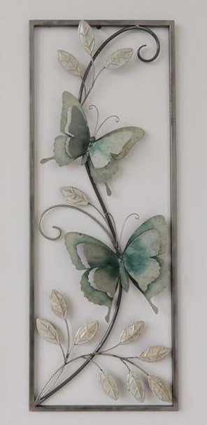 Frame 3D art - Vlinders 2, 28X73cm afbeelding