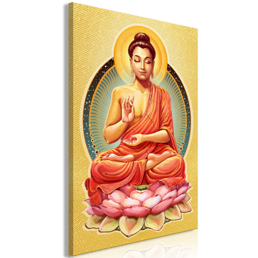 Schilderij - Vrede van Boeddha