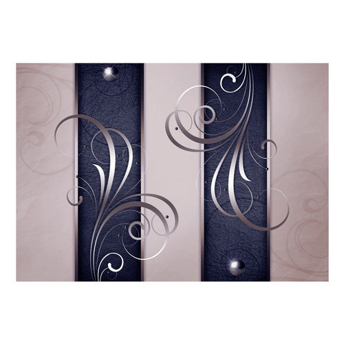 Fotobehang - Gedistingeerd duet, premium print vliesbehang