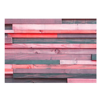 Fotobehang - Roze planken, premium print vliesbehang