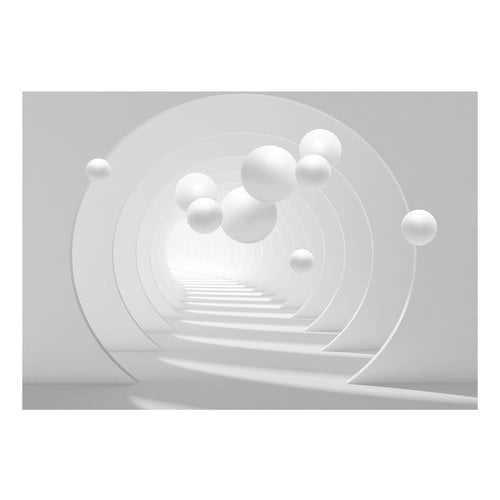 Fotobehang - 3D Tunnel, premium print vliesbehang