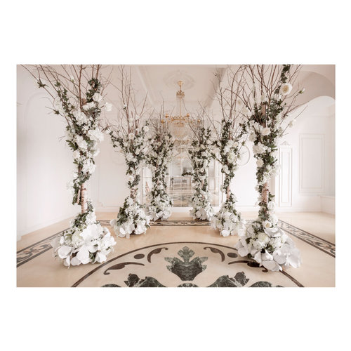 Fotobehang - Bloemen Kamer, premium print vliesbehang