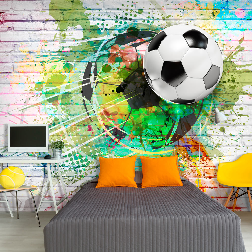 Fotobehang - Kleurrijke Sport, premium print vliesbehang afbeelding