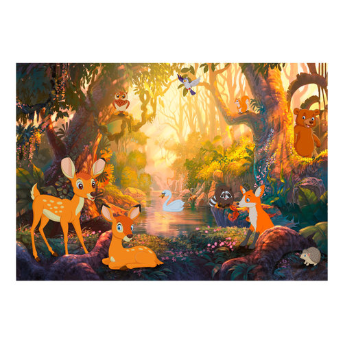 Featured image of post Fotobehang Dieren In Het Bos Het xxl fotobehang is uv bestendig en heeft een luxe matte uitstraling
