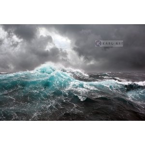 Karo-art afbeelding op acrylglas - Woeste zee Karo-art afbeelding op acrylglas - Woeste zee