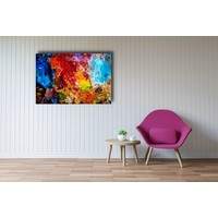 Karo-art Afbeelding op acrylglas - Kleurenpalet