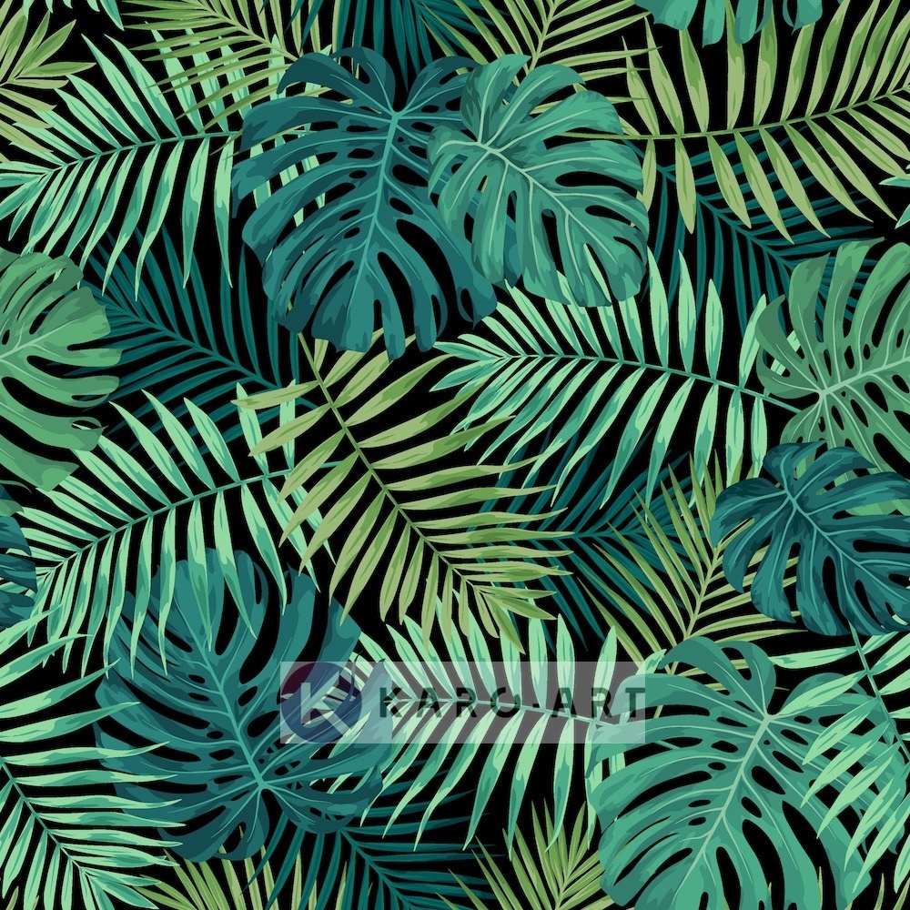 Afbeelding op acrylglas - Jungle Bladerdek Afbeelding op acrylglas - Jungle Bladerdek