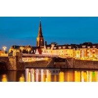 Schilderij - Maastricht, Sint Servaas brug Karo-art Schilderij - Maastricht, Sint Servaas brug