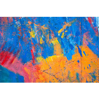 Fotobehang - Abstracte geverfd beton Karo-art Fotobehang - Abstracte geverfd beton