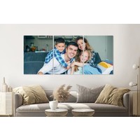 Eigen foto op canvas als 2, 3, 4 of 5 luik (NIEUW) Karo-art Eigen foto op canvas als 2, 3, 4 of 5 luik (NIEUW)