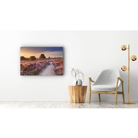 Karo-art Schilderij - Zonsondergang,  2 maten, Premium print