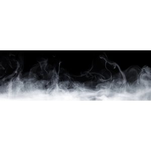 Karo-art Schilderij - Mysterie in het zwart en wit, panorama, 2 maten Karo-art Schilderij - Mysterie in het zwart en wit, panorama, 2 maten