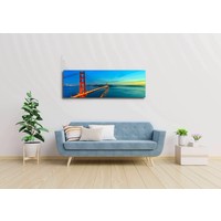 Karo-art Schilderij -Golden Gate Bridge, san Francisco, USA, panorama, premium print print