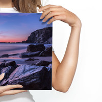 Schilderij -  Watergate Bay in Engeland  , Wanddecoratie , Premium print