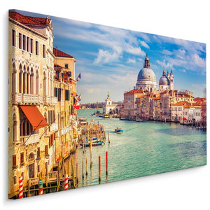 Schilderij - Een prachtige dag in Venetië, Italië, premium print Schilderij - Een prachtige dag in Venetië, Italië, premium print