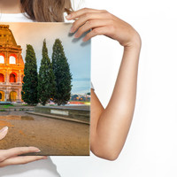 Schilderij - Amphitheater in Rome,  wanddecoratie, premium print