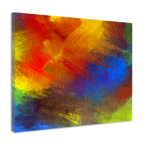 Karo-art Schilderij - Abstracte achtergrond, acryl, premium print op canvas Karo-art Schilderij - Abstracte achtergrond, acryl, premium print op canvas