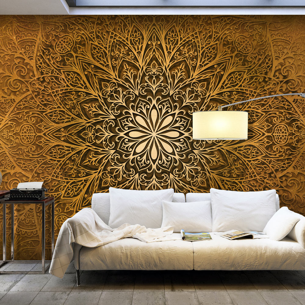 Zelfklevend fotobehang - Heilige mandala, 8 maten, premium print afbeelding