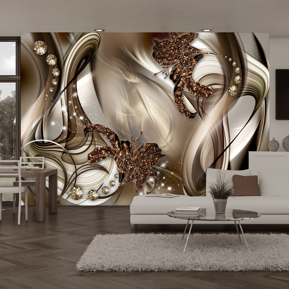 Zelfklevend fotobehang - Excentrieke compositie, 8 maten, premium print afbeelding